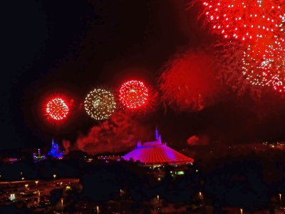 Grand Finale Fireworks from Our Balcony