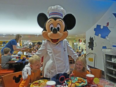 Greetings from Chef Mickey
