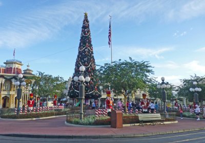 Christmas at the Magic Kingdom