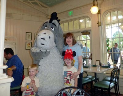 Breakfast at the Crystal Palace in the Magic Kingdom