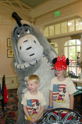 Breakfast with Eeyore at the Crystal Palace
