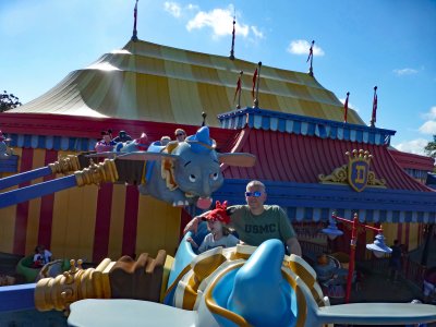 Dumbo the Flying Elephant Ride at Magic Kingdom