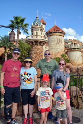 In Fantasyland at the Magic Kingdom