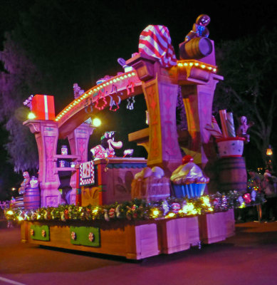 Mickey's Once Upon A Christmastime Parade at the Magic Kingdom