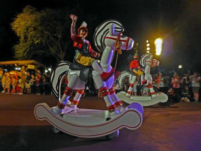 Mickey's Once Upon A Christmastime Parade at the Magic Kingdom