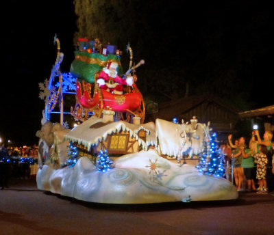 Mickey's Once Upon A Christmastime Parade at the Magic Kingdom