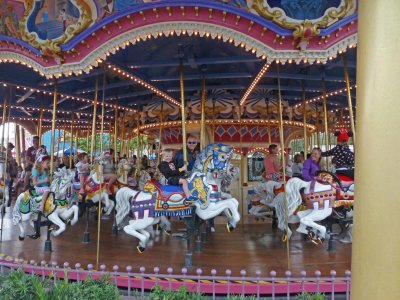 Back on the Carousel at the Magic Kingdom