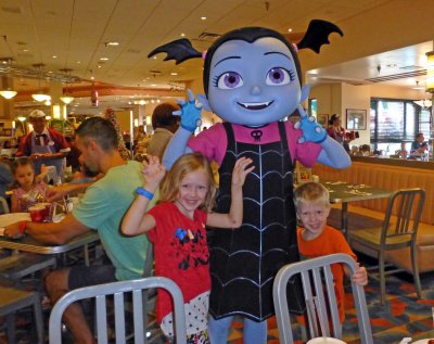Vampirina at Disney Junior Play & Dine Breakfast at Hollywood Studios