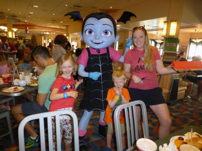 Vampirina at Disney Junior Play & Dine Breakfast at Hollywood Studios