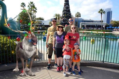 Sven at Echo Lake at Hollywood Studios