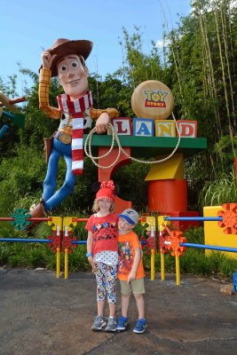 Grandkids in Toyland