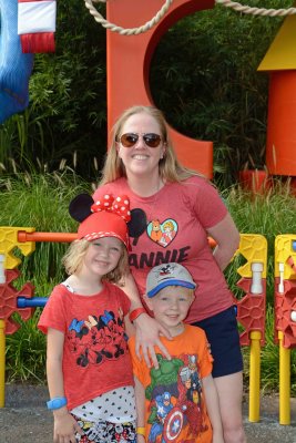 At Toy Story Land