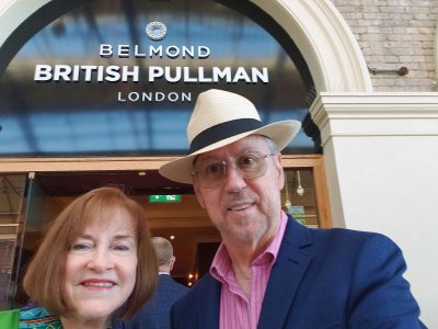 Checking in on Belmond British Pullman, London on the 4th of July