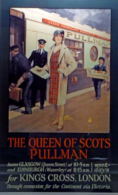 Historic Poster in Belmond British Pullman Lounge