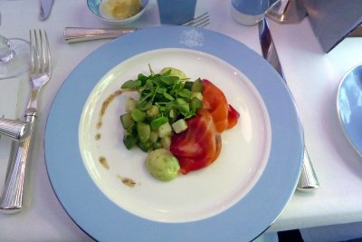 Bill had Salmon for Brunch
