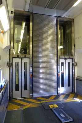 Each Railcar is closed and motorcoaches have no air conditioning for about 35 minutes