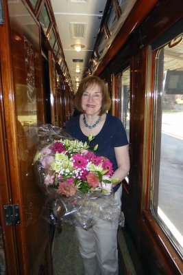 Flowers from Beth at Concierge and VIP Travel