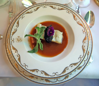 Turbo Filet with Lobster Sauce