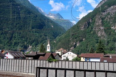 Swiss mountain town