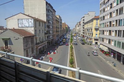 Passing through Milan, Italy