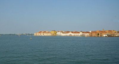 First look at the City of Venice from our train car