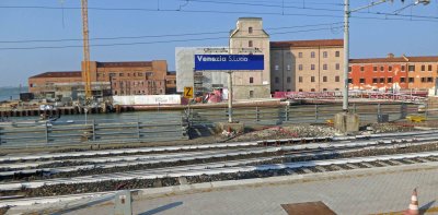 Arriving at San Lucia Station in Venice, Italy