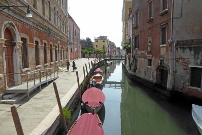 Sunday morning in the Dorsoduro District of Venice