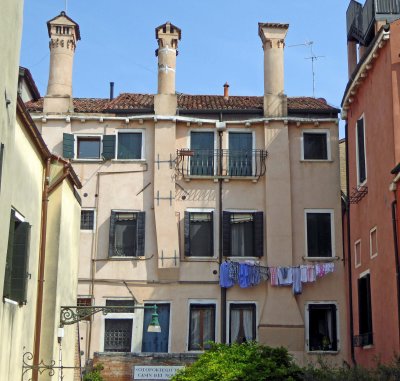More interesting chimneys in Venice