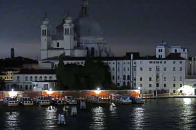 Passing the Basilica di Santa Maria della Salute in Venice