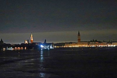 Two Campaniles (bell towers) on Venice's Skyline