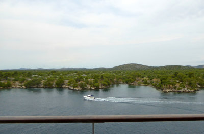 Sailing along the Croatian Coast