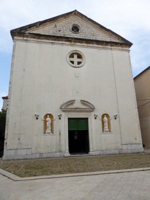 Church of Our Lady (18th Century) in Skradin, Croatia