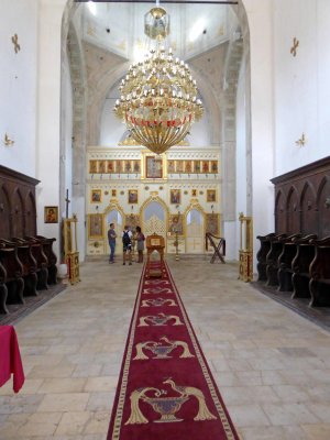 Inside the Church of St. Spiridon in Skradin, Croatia