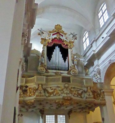 Pipe Organ (1690) in the  Dubrovnik Cathedral