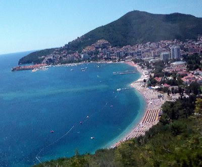 The Budva Riviera has some of the most attractive beaches of south Adriatic