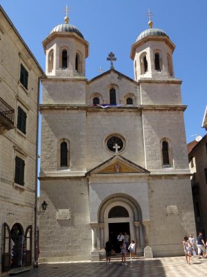 The Church of St. Nicholas is a Serbian Orthodox church built from 1902 to 1909 in Kotor
