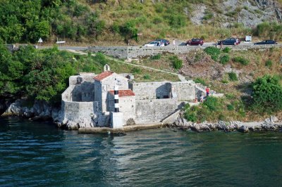 Enjoying sights along the Bay of Kotor from Aqualina Restaurant on the Azamara Pursuit