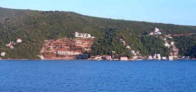 More hillside villages along the coast of Kotor Bay, Montenegro