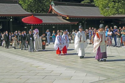 Traditional Japanese Wedding at Meji Shrine