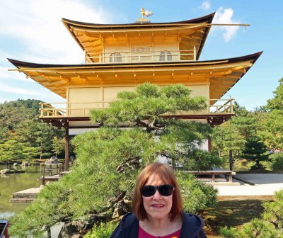 The Golden Pavilion (Kinkakuji) is a Buddhist Temple containing relics of Buddha