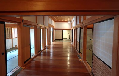 Reconstructed Magistrate's Office in the Nagasaki Museum, which existed during the Edo Period (1603-1868)