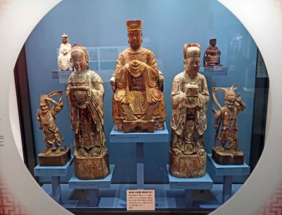 Early statues of Maso (the protective deity of navigation) in Nagasaki, Japan