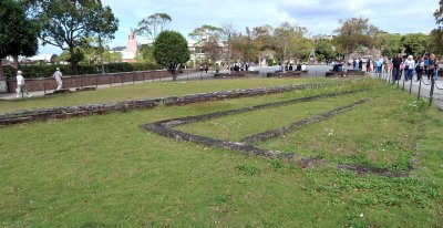 Remains of Urakami Branch of Nagasaki Prison (closest public building at about 100-350 m from ground zero) in Peace Park, Nagasa