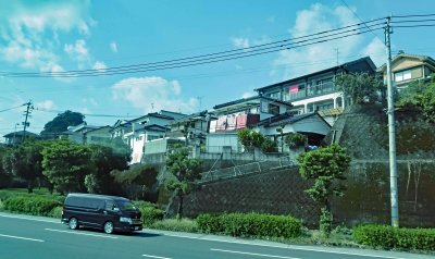 Houses in Kagoshima, Japan