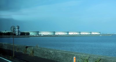 JX Nippon Oil Terminal near Kagoshima has 57 tanks holding more than 46 million barrels of crude oil