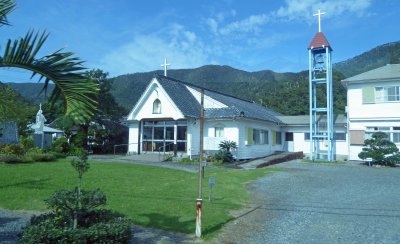 Sedome Church in Tatsugo-cho on Amami Island is over 100 years old