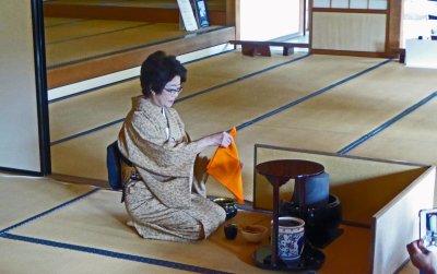 It takes about one year to become a Japanese Tea Master