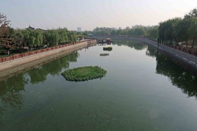 Canal in front of the Shi Family Mansion in Tianjin