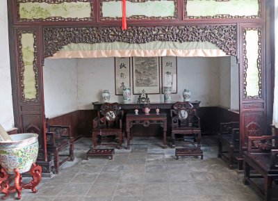 Master's living room at the Shi Family Mansion