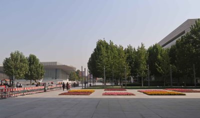 Courtyard Outside Tianjin Museum